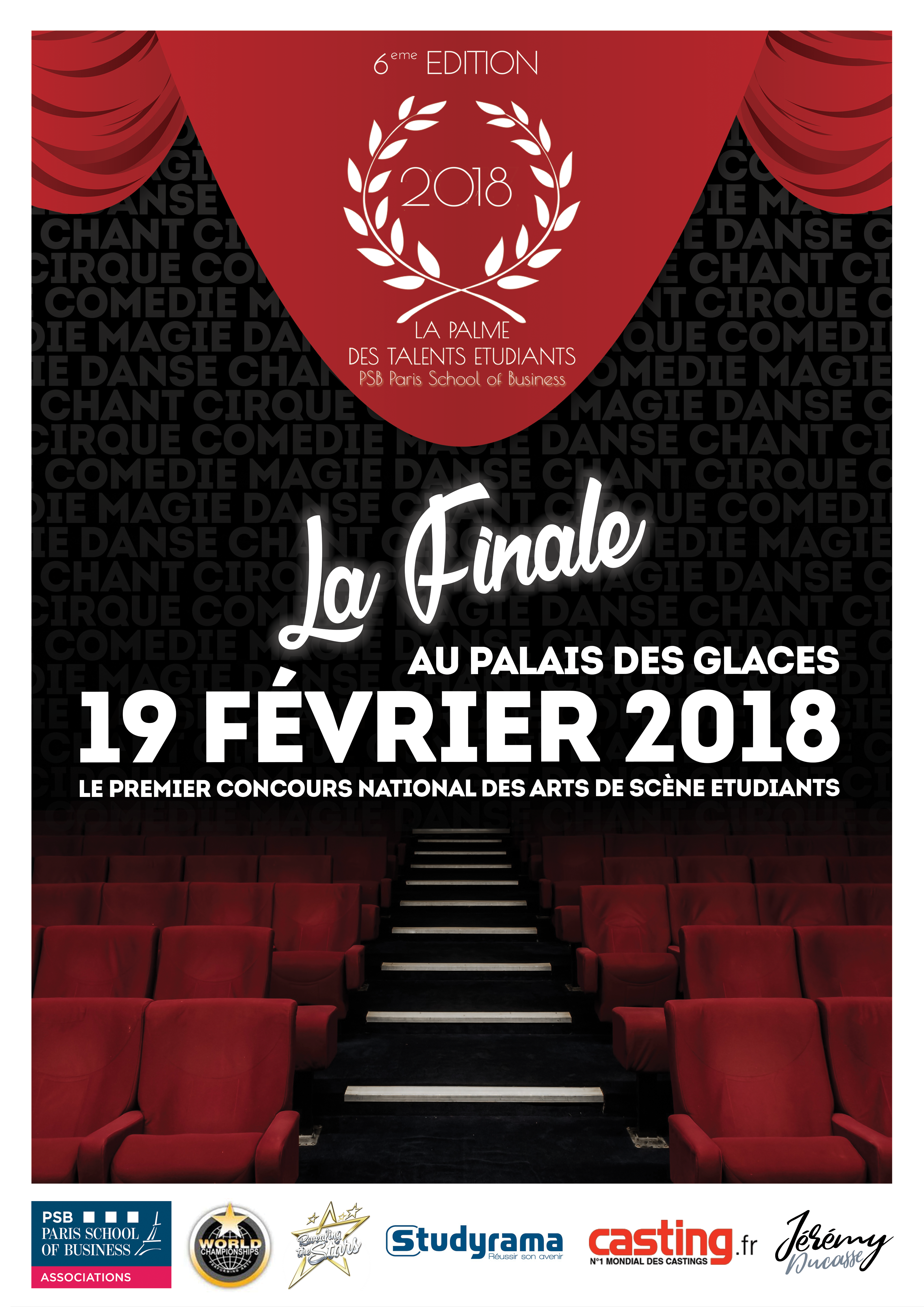 Palme Des Talents Etudiants 2018 Encadrement 17h 23h Udiscover Palme Des Talents Etudiants 2018 Encadrement 17h 23h Udiscover